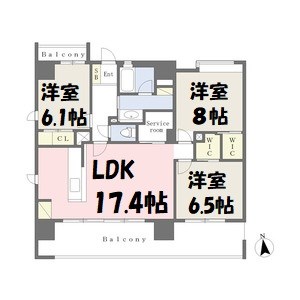 シュライン樹館 間取り図
