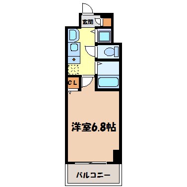 ライジングコート名古屋駅前東 間取り図