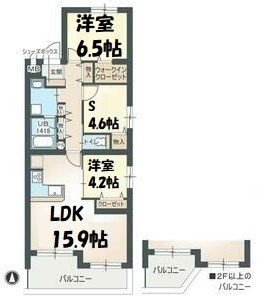 グランスイート敷島 間取り