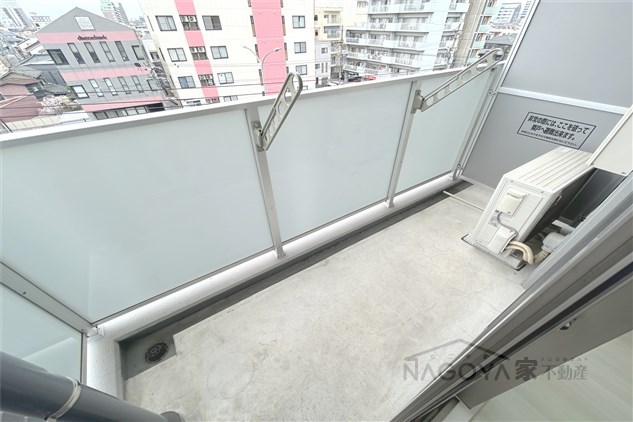 レジデンスユウキ ベランダ