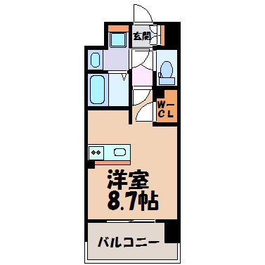 ルーエ今池 間取り図
