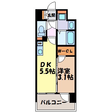 ルーエ今池 間取り図