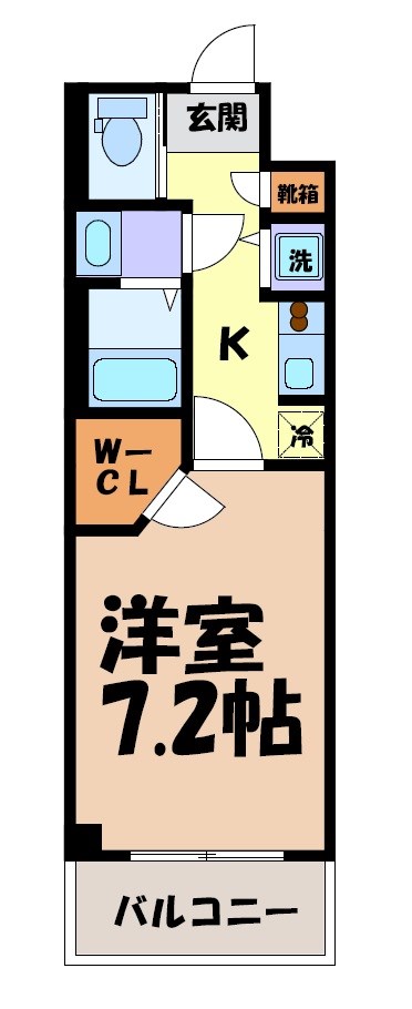 La Douceur黒川 間取り図