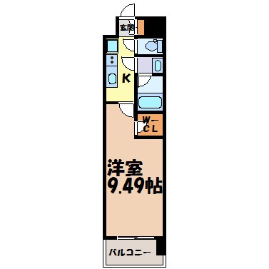 レジデンシア今池 間取り図