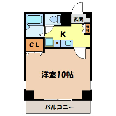 第６メゾン吾妻 間取り図