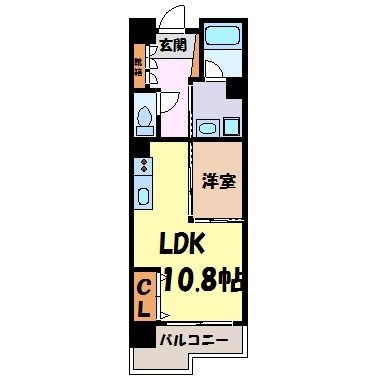 Ｃ.Ｐ.Ｐｕｒｅ１６０８ 間取り図