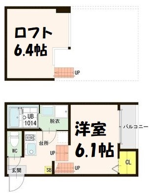 パールヒルズ千種 間取り図