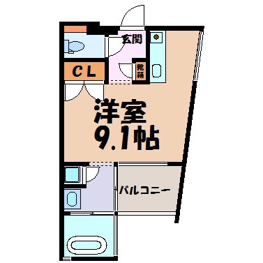 T-ステージ新栄 間取り図