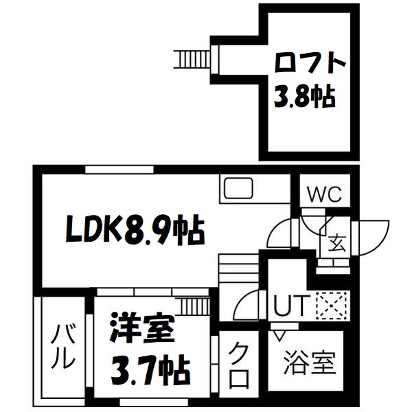 ハーモニーテラス千種Ⅱ 間取り図