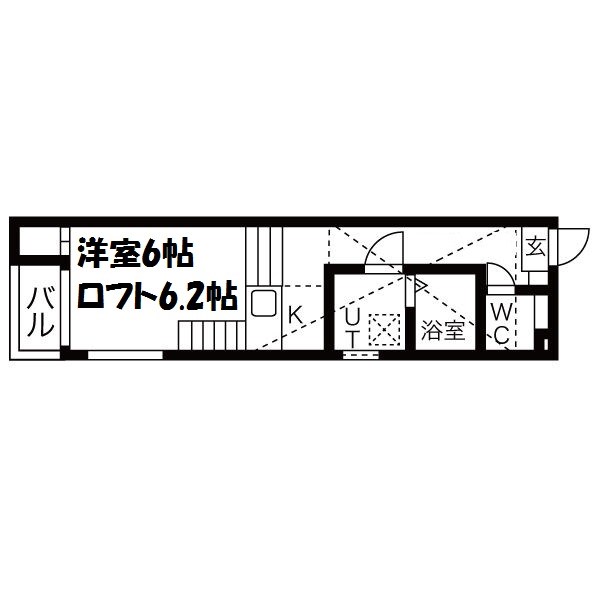 サニーベール志賀町 間取り