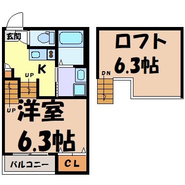 STAGE杉栄 間取り