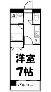 スカイフラット名古屋 間取り図