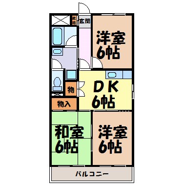 シティアーク新栄 間取り図