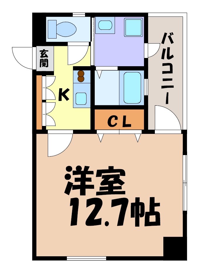 ラ・ヴィアンパレスⅡ 間取り図