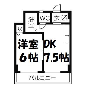 アパートメント今池 間取り