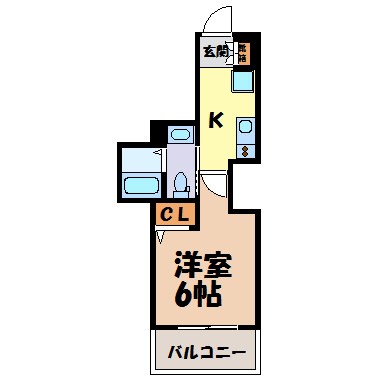 エステムコート名古屋泉プラチナムゲート 間取り図