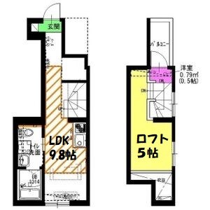 Pura Vidaナゴヤドーム前 間取り図