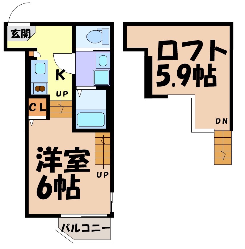 ハーモニーテラス千種 間取り図