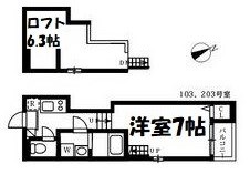 ハーモニーテラス萩原町 間取り