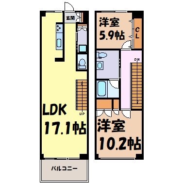 トランセット覚王山 間取り図