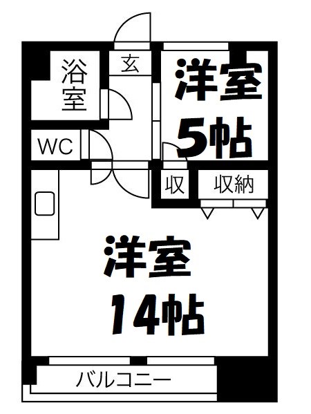 G1ビル千種 間取り図