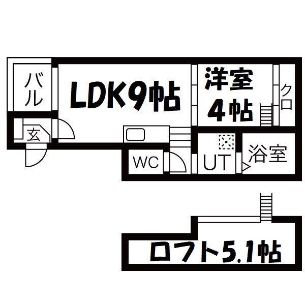 志賀本通ヒルズ 間取り図