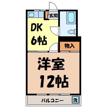 第一光美ハイツ 間取り図