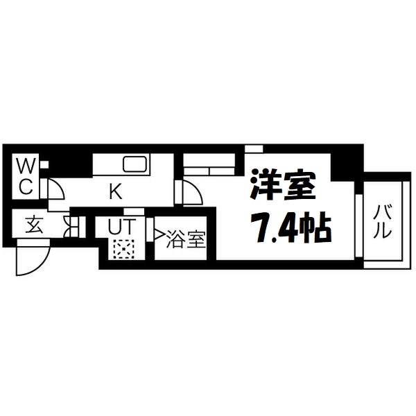 PLATZ TACHIBANA 間取り図