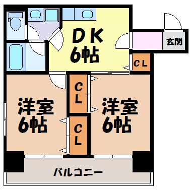 山田ビル 間取り図