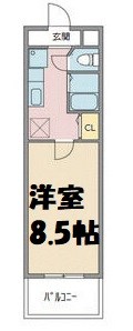 クレスト覚王山 間取り図