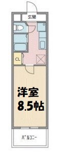 クレスト覚王山 間取り図