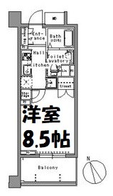 パークアクシス白壁 間取り図
