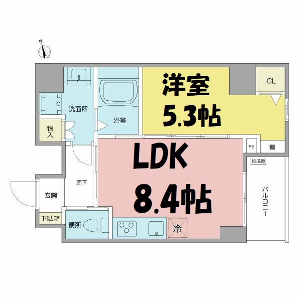 VERITAS IZUMI 間取り図