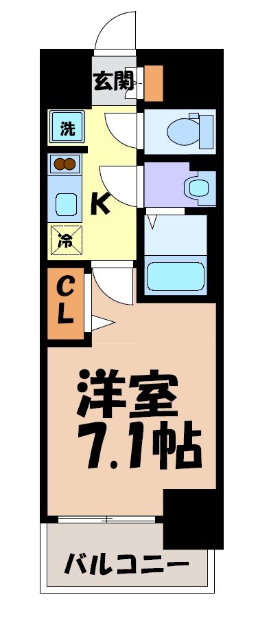 メイクスデザイン名駅南 間取り図