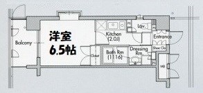 グラン・アベニュー名駅 間取り図
