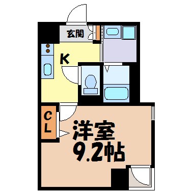 ArtizA浅間町 間取り図