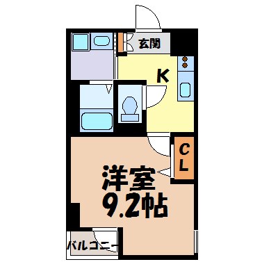 ArtizA浅間町 間取り図