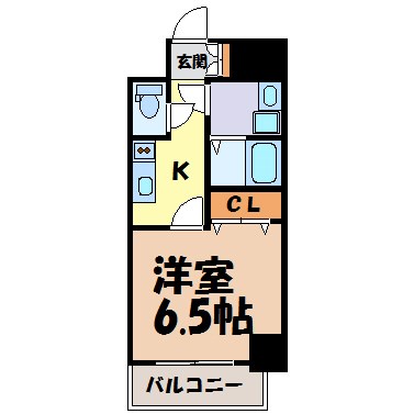 La Douceur今池南 間取り図