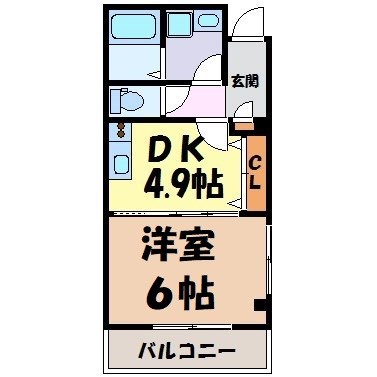 La Verite  ノムラⅠ 間取り図