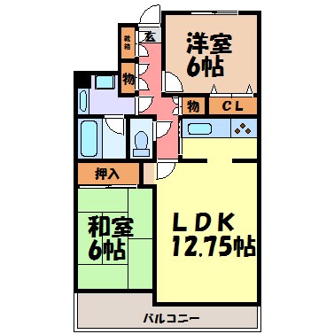 モアレ 間取り図