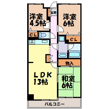 クレス 間取り図