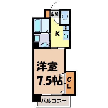 ＴＲＵＳＴＹ千代田 間取り図