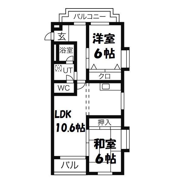 ベルハイツ清水 間取り図