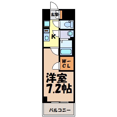 プレサンス丸の内アデル 間取り図