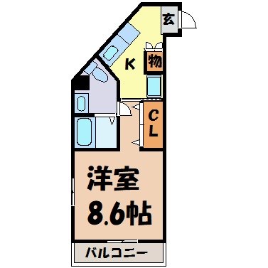アメニティ吹上 間取り図