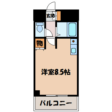 リアライズ栄Ⅱ 間取り図