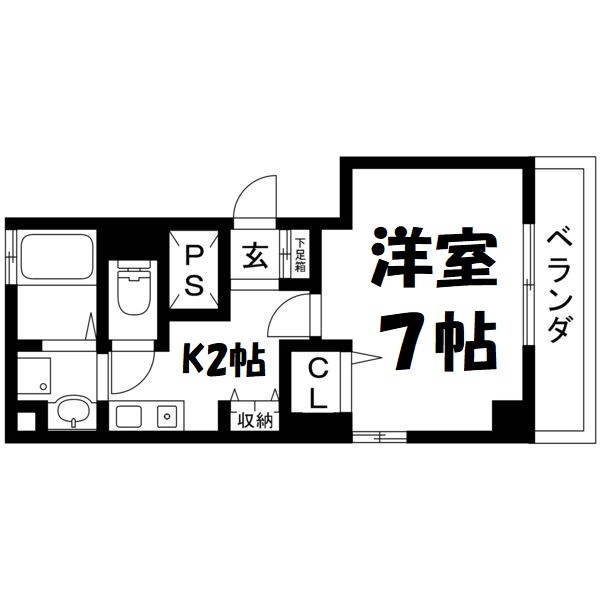 エクセルシオール千代田 間取り図