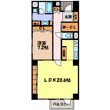 ＶＩＶＡＣＥ 間取り図
