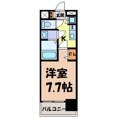 シエルブルー栄 間取り図