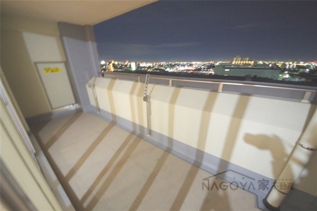 ソーラスフロント富船 ベランダ